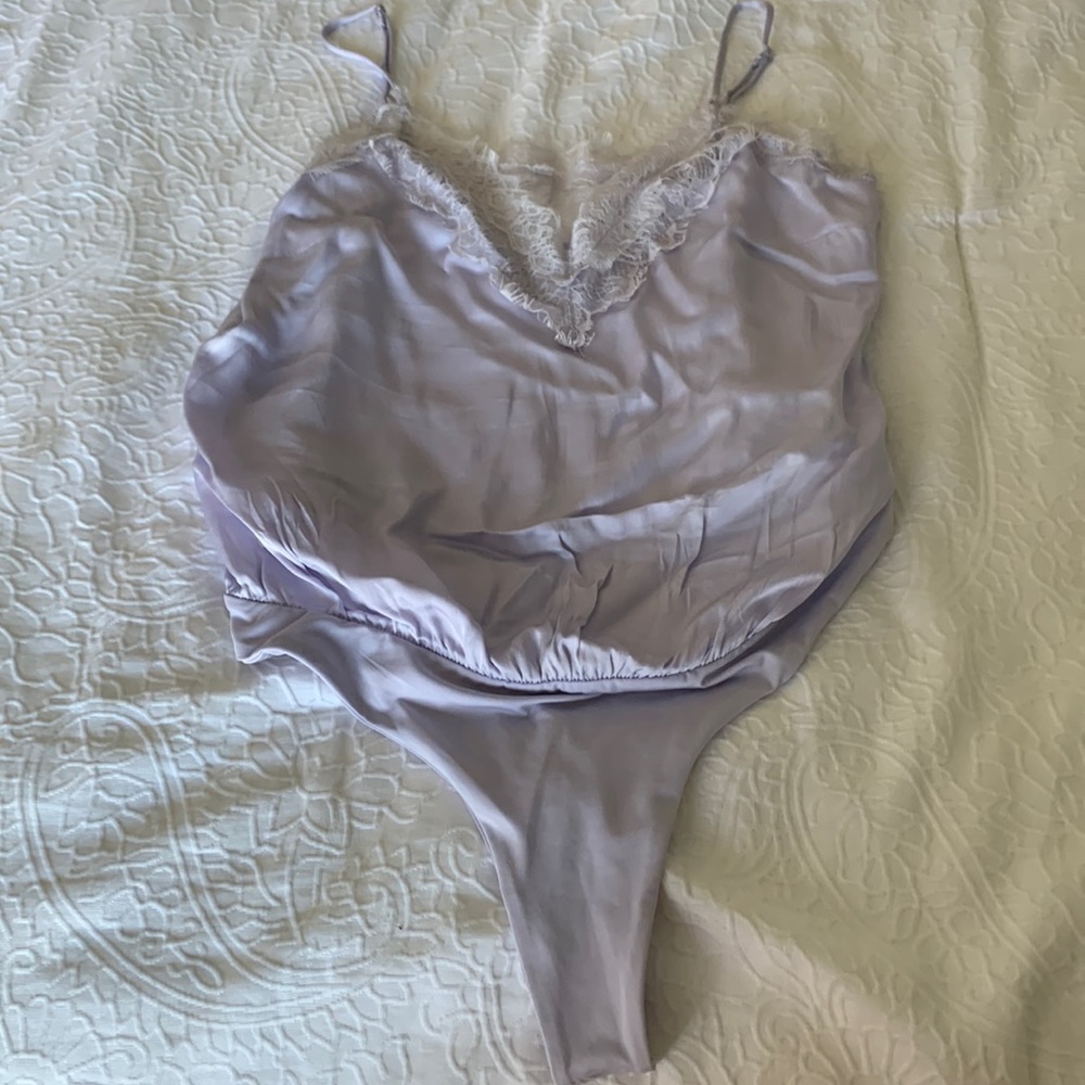 Lavender Lace Bodysuit
